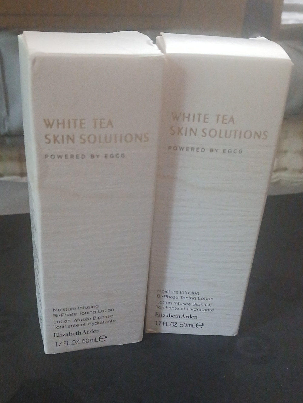 Elizabeth Arden White Tea Moisture Infusing Bi-Phase Toning Lotion (2) NIB